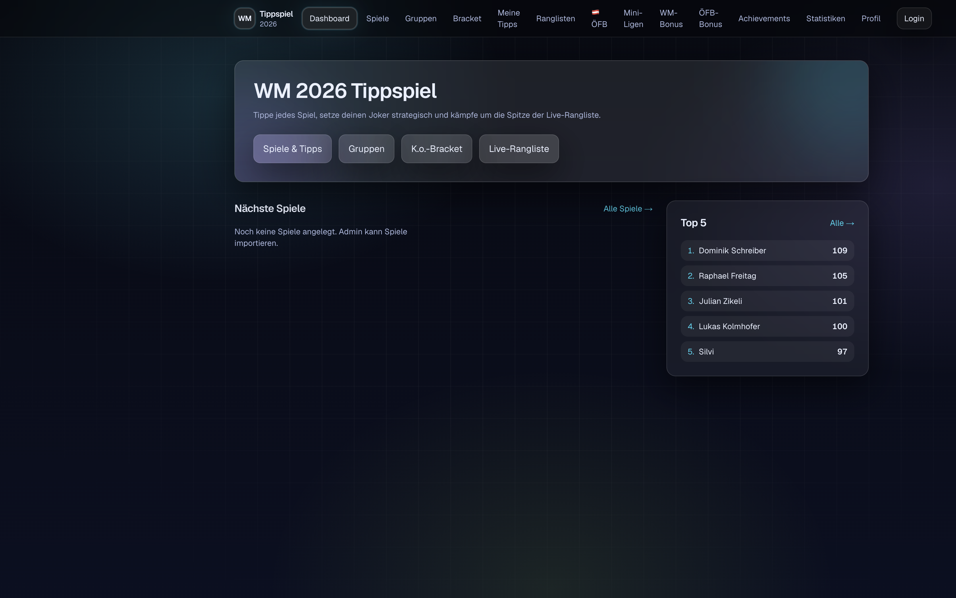 WM 2026 Tippspiel